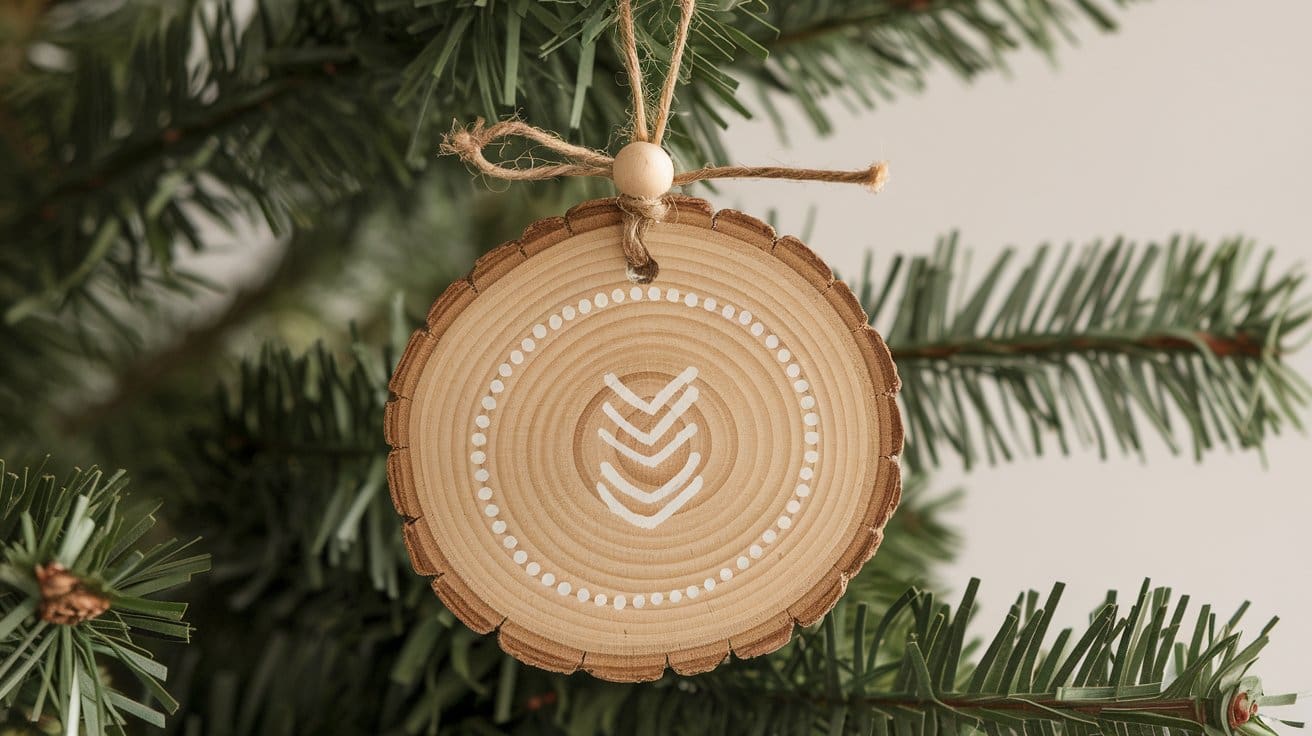Boho Christmas Ornament