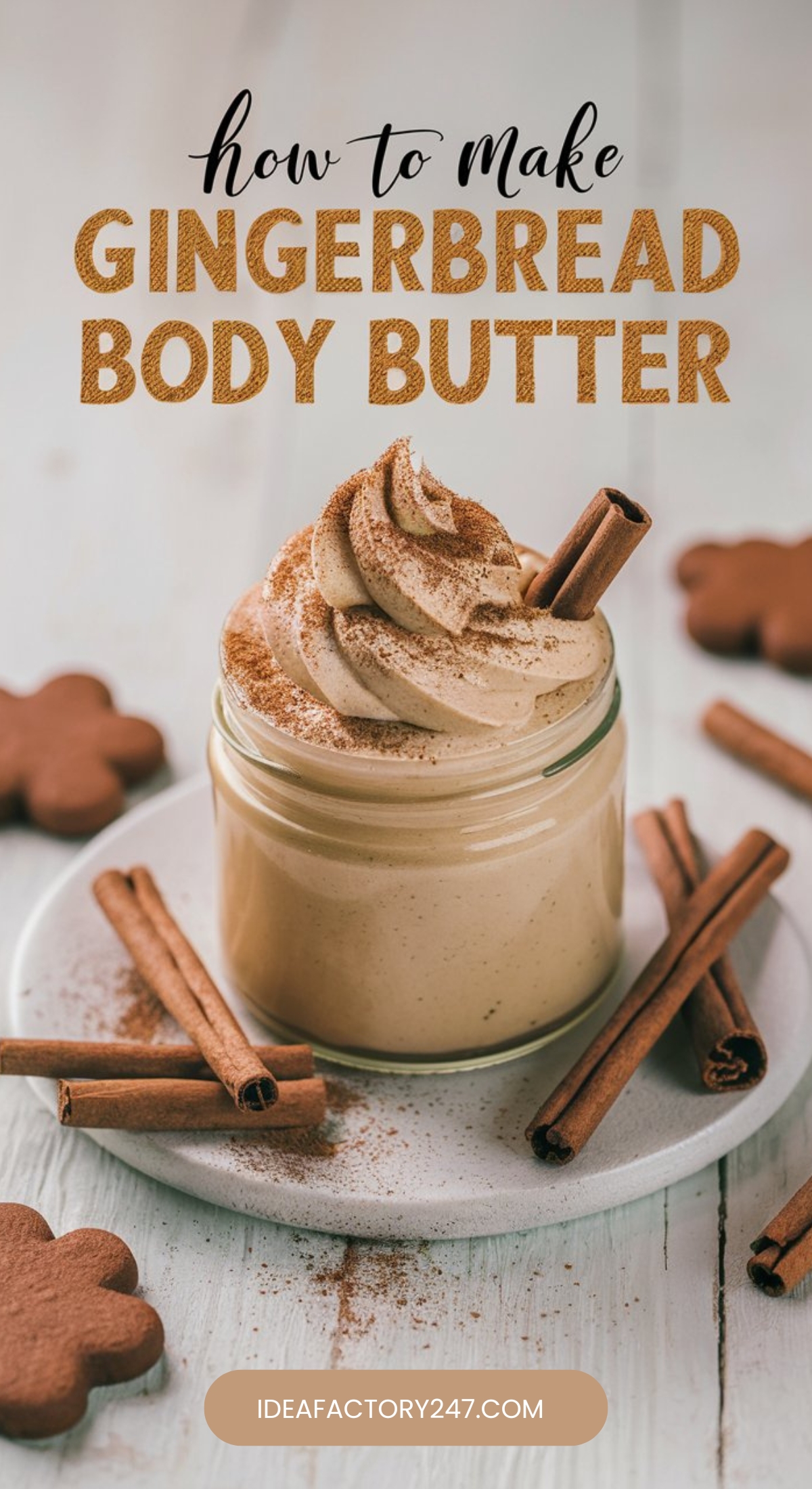 Gingerbread body butter recipe