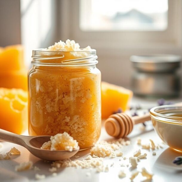 Homemade Sugar Honey Scrub Recipe