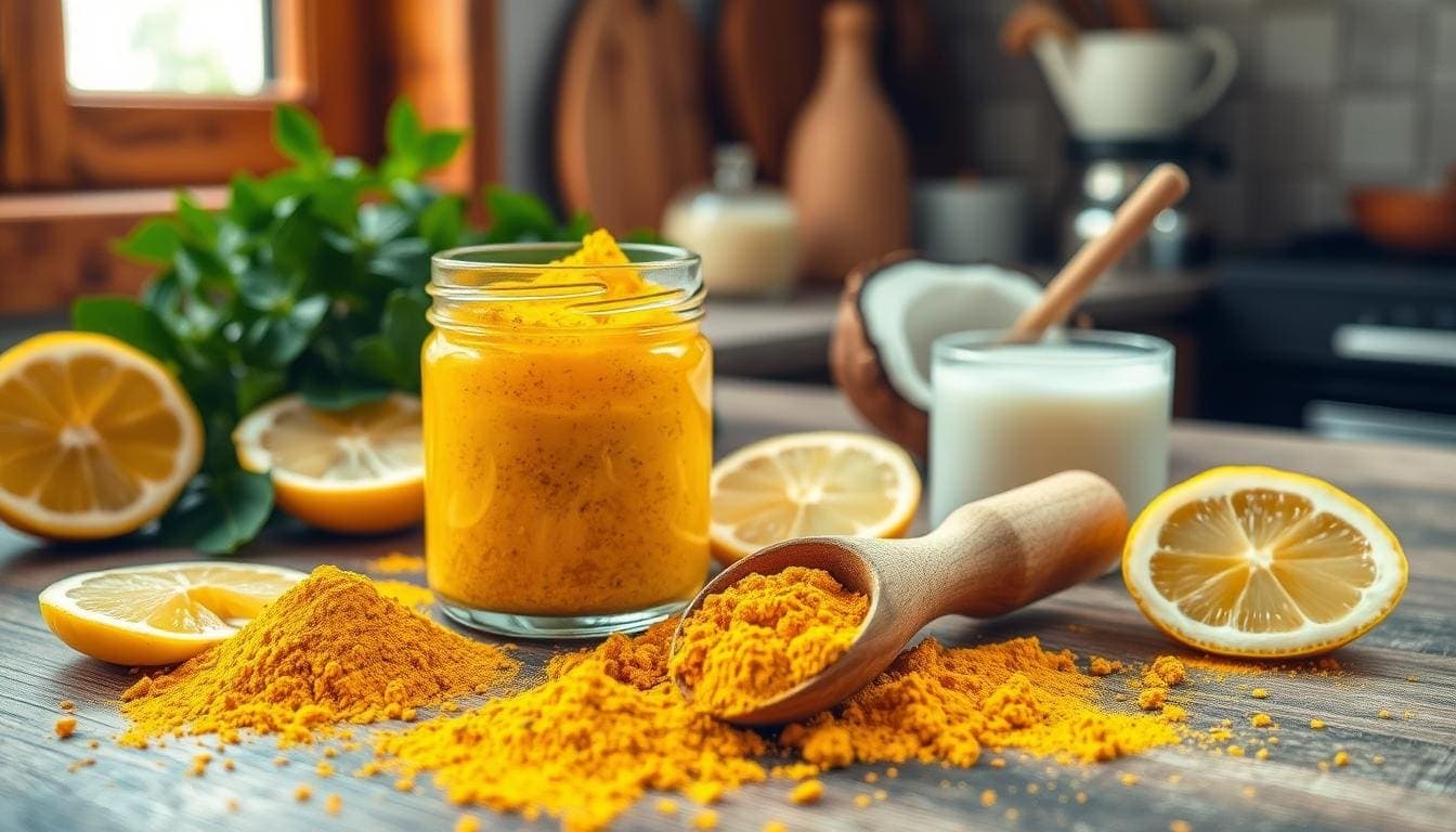 Homemade Turmeric Body Scrub Recipe