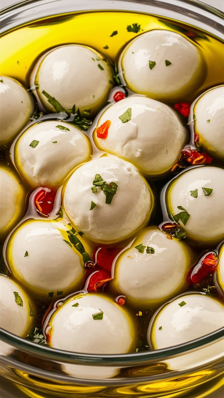 Marinated Mozzarella Balls