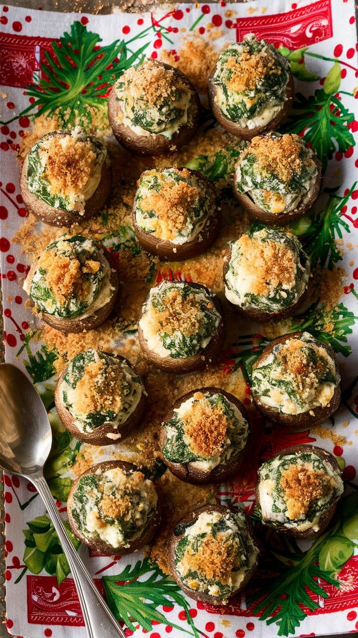 Stuffed mushrooms