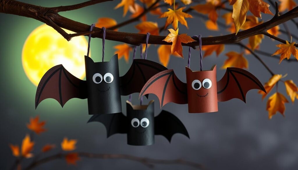 Toilet paper roll bats