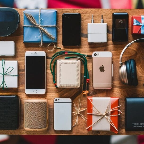 Collection of some of the hottest technology gift ideas.