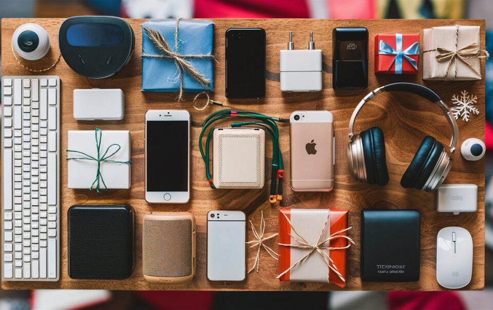 Collection of some of the hottest technology gift ideas.