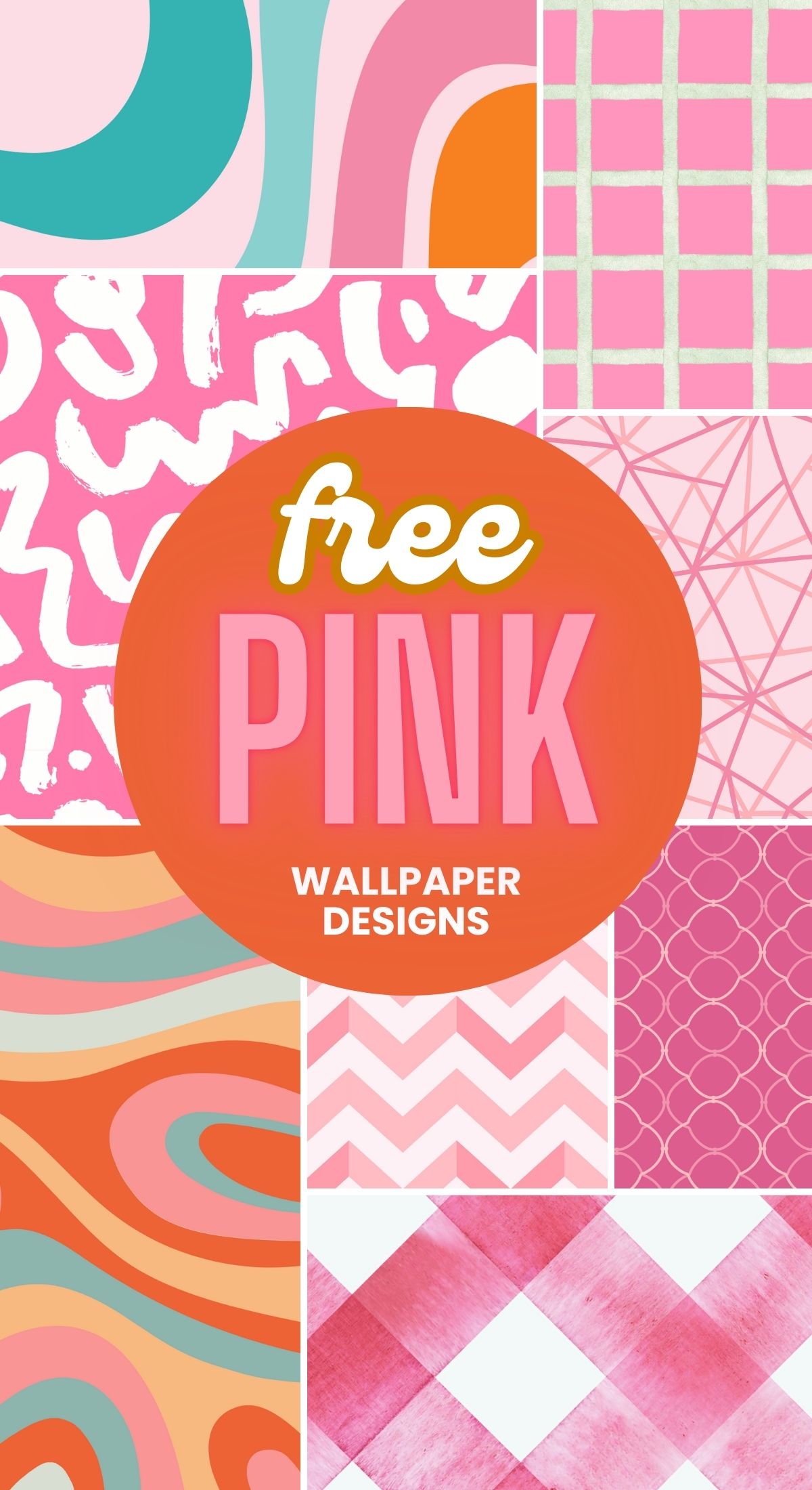 Looking for pink wallpaper for your iPhone? Oh, you’re in exactly the right place! This little corner of the internet is packed with the cutest pink iPhone backgrounds you’ll ever lay eyes on. From hot pink plaid wallpaper to light pink checkerboard patterns, pink and black combos, pink and green, and soft pink and white designs – we’ve got it all.