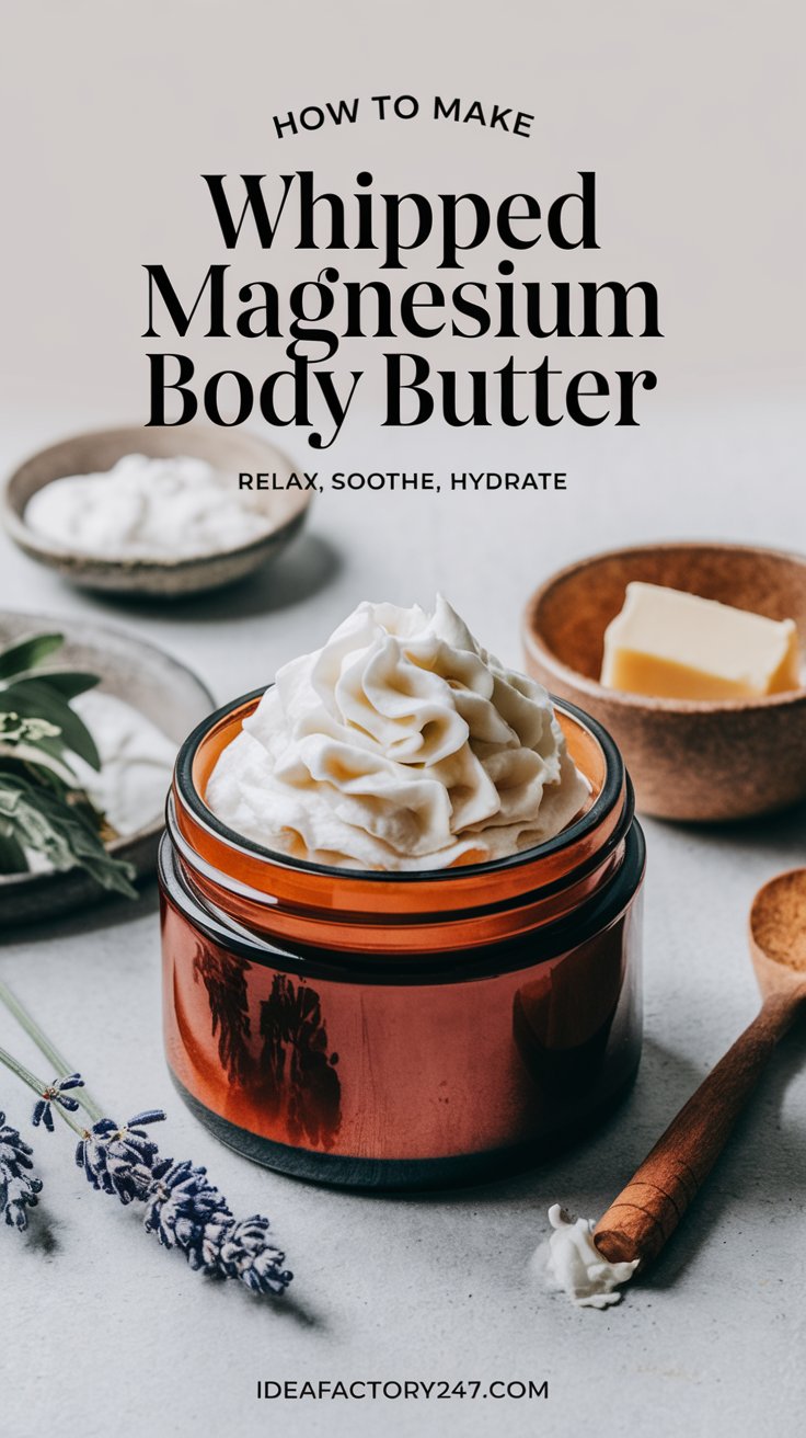 Magnesium body butter recipe