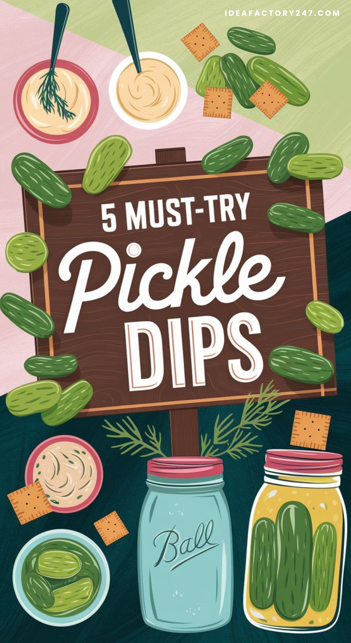 Pickles aren’t just for burgers anymore—they’re the star ingredient in these 5 fun and flavorful dips. From tangy to creamy, these pickle-inspired dips are perfect for parties, snacking, or impressing your pickle-loving friends. Let’s dive into these easy recipes that are sure to delight.
