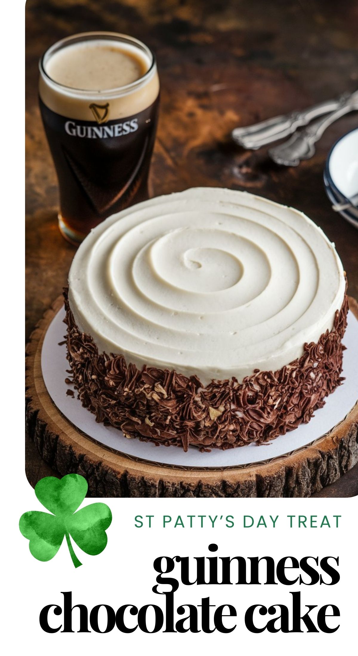 Rich, fudgy, and irresistible – this Guinness Chocolate Cake combines deep cocoa with the roasted malt flavors of Guinness, topped with creamy, tangy frosting. Perfect for St. Patrick’s Day!