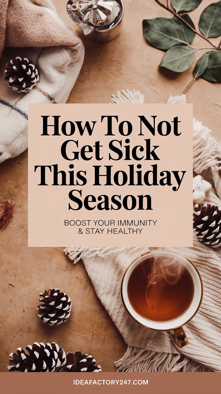 How to build your immunity so you don't get sick this holiday season