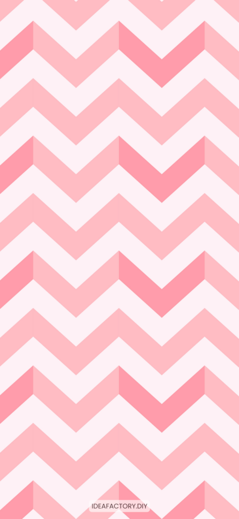 Soft Pink Chevron Pattern for your iPhone