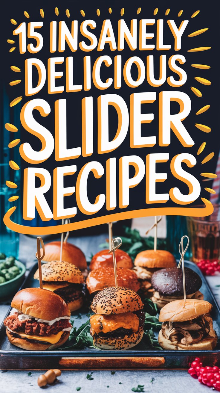 Sliders are the life of the party—small, delicious, and packed with flavor. Whether you're hosting game night, a birthday bash, or just a weekend hangout, sliders are the perfect crowd-pleaser. With so many options, from classic beef patties to creative vegetarian twists, there’s a slider for everyone. Here are 15 slider recipes guaranteed to make your next gathering a hit.