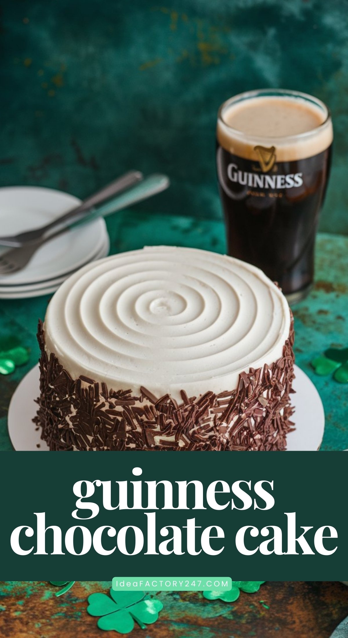 Is there anything better than chocolate cake? Well, yes – chocolate cake infused with Guinness. This dark, dreamy dessert blends the rich, malty flavors of stout with deep cocoa, creating the ultimate indulgence. It’s moist, fudgy, and topped with a tangy cream cheese frosting that perfectly balances every bite. 

Whether you’re celebrating St. Patrick’s Day or just need a chocolate fix, this cake is about to be your new obsession.