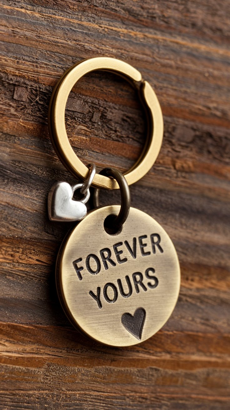 Want to make some Valentine's Day crafts to sell?  A small metal keychain stamped with the message “Forever Yours,” accompanied by a tiny heart charm.

Why They Sell:  Keychains are affordable, practical, and easy to personalize, making them popular for all age groups.