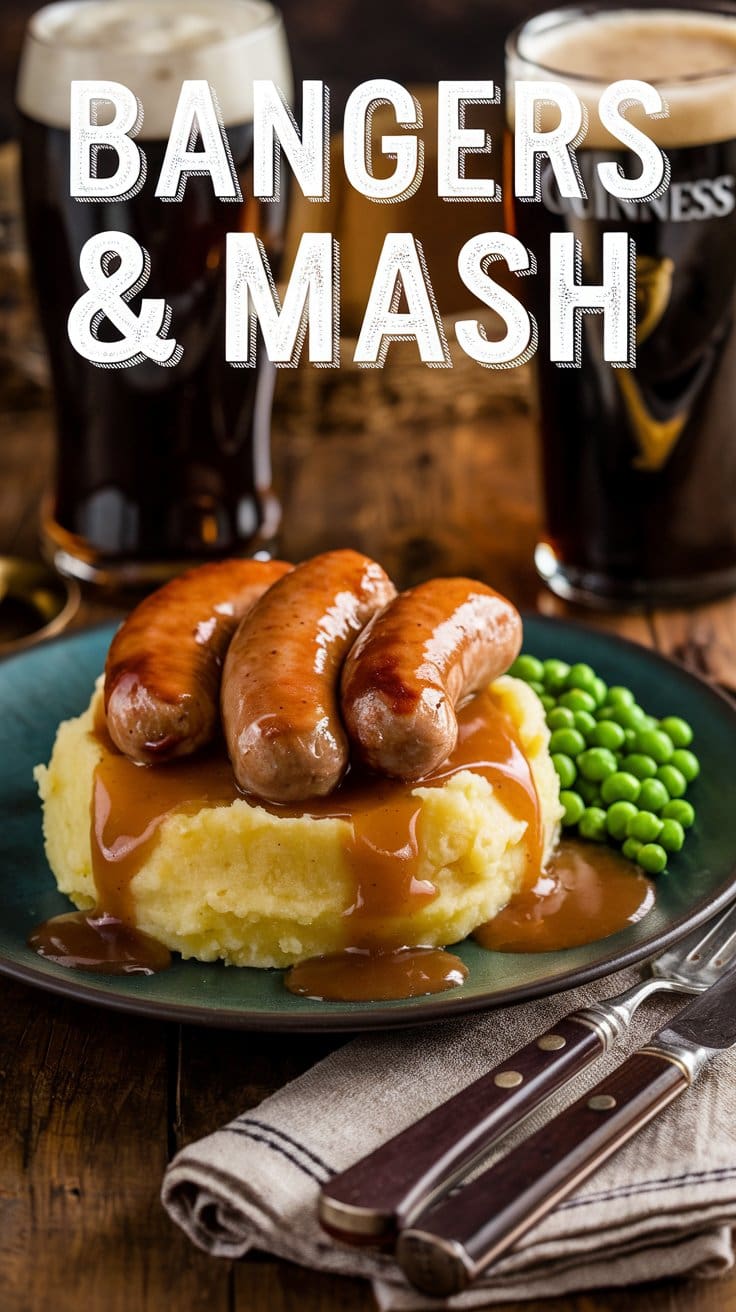 This Bangers and Mash with Onion Gravy is pure comfort food, easy to make, and absolutely delicious. Whether you’re celebrating St. Patrick’s Day, channeling your inner pub chef, or just craving a warm, hearty meal, this dish never disappoints.