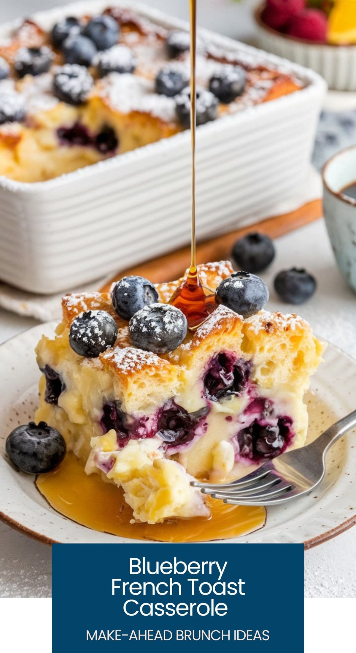This Overnight Blueberry French Toast Casserole is the ultimate make-ahead breakfast—easy to prep, absolutely delicious, and guaranteed to impress. Whether you’re hosting brunch, meal prepping, or just want a lazy morning treat, this sweet, custardy, blueberry-packed dish is the perfect solution.