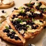 Blueberry Goat Cheese Flatbread: When You Want Fancy Without the Effort