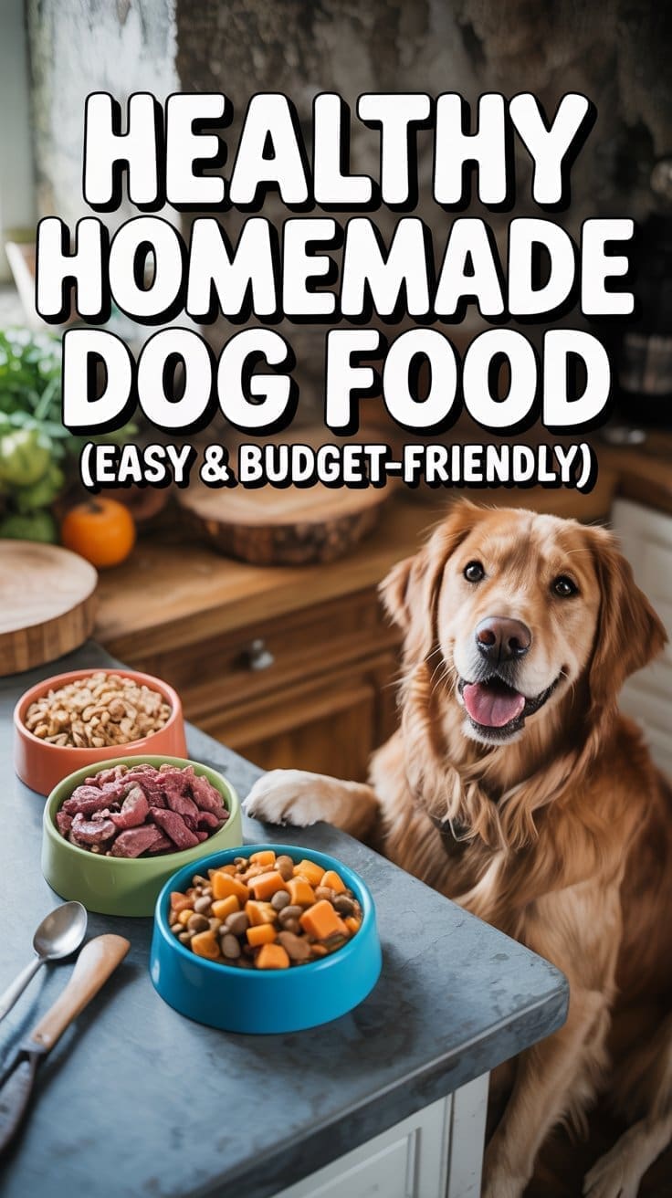 Healthy, homemade dog food sounds like something only people with endless free time and matching monogrammed aprons do, but here’s the secret: it’s actually super easy (and surprisingly budget-friendly).With just a few fresh ingredients, a little prep, and some tail-wag-worthy enthusiasm, you can whip up healthy meals your dog will love.
