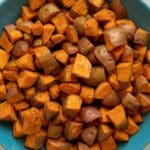 Roasted Sweet Potatoes with Cinnamon | A Simple Healthy Side Dish