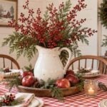 15 Cottagecore Christmas Centerpiece Ideas Full of Vintage Holiday Charm