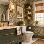 Green Bathroom Ideas: From Soft Sage to Deep Forest Green